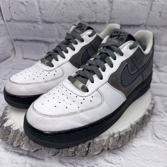 Nike Other - Nike Air Force 1 ‘07 White/Flint Grey-Cool Grey-Blk Mens Size 11 315122-103